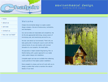 Tablet Screenshot of chalpinenvironmentaldesign.com